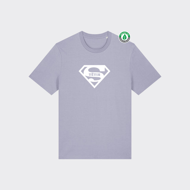 Organiskās kokvilnas T-krekls "Tētis (Supermens)"