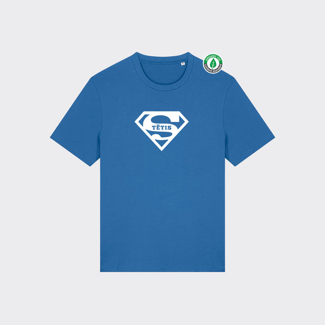 Organiskās kokvilnas T-krekls "Tētis (Supermens)"