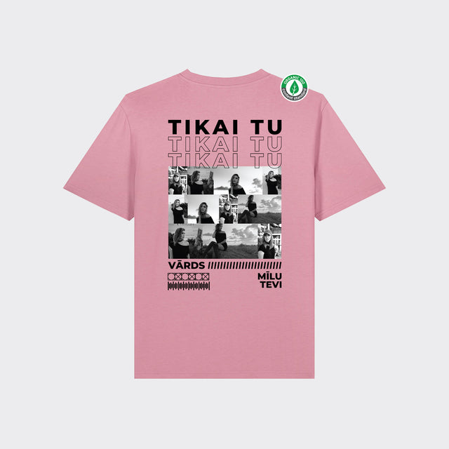 Personalizējams Organiskās kokvilnas T-krekls "TIKAI TU"