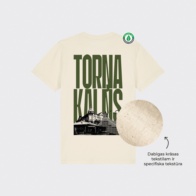 Organiskās kokvilnas bērnu T-krekls "Torņakalns"