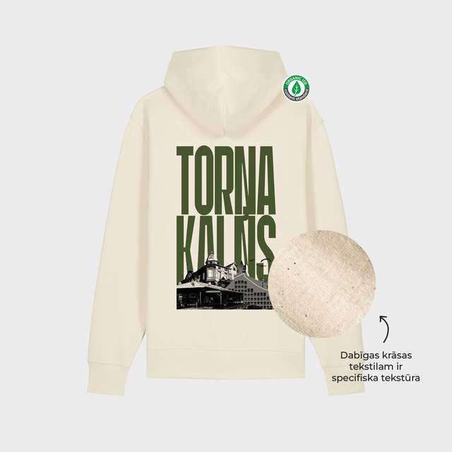 Organiskās kokvilnas hūdijs "Torņakalns"
