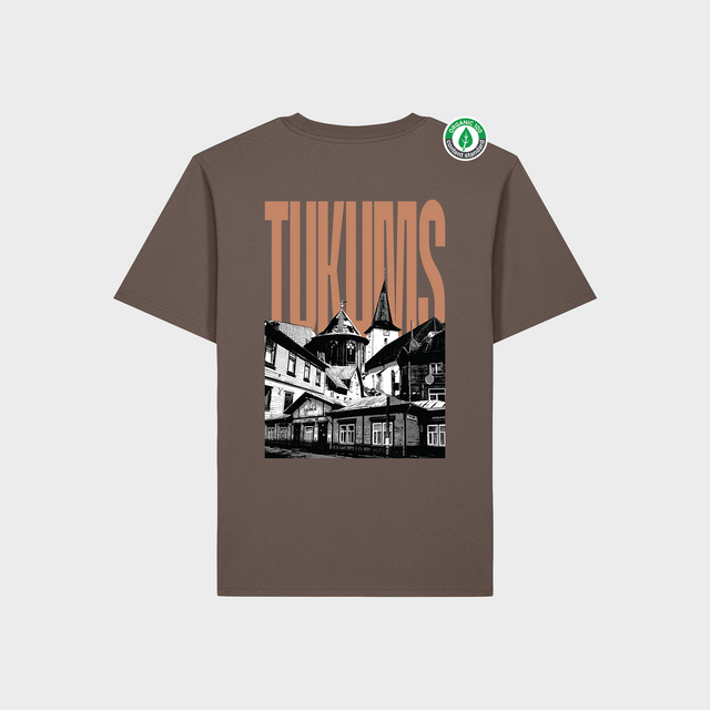 Organiskās kokvilnas T-krekls "Tukums"