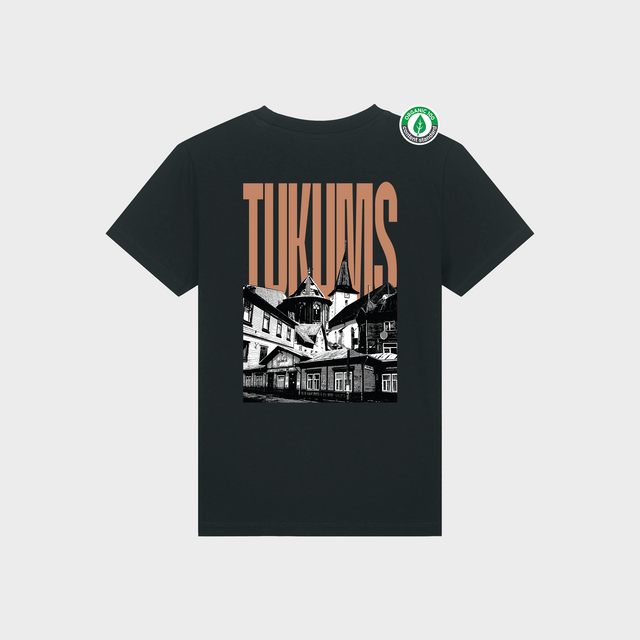 Organiskās kokvilnas bērnu T-krekls "Tukums"