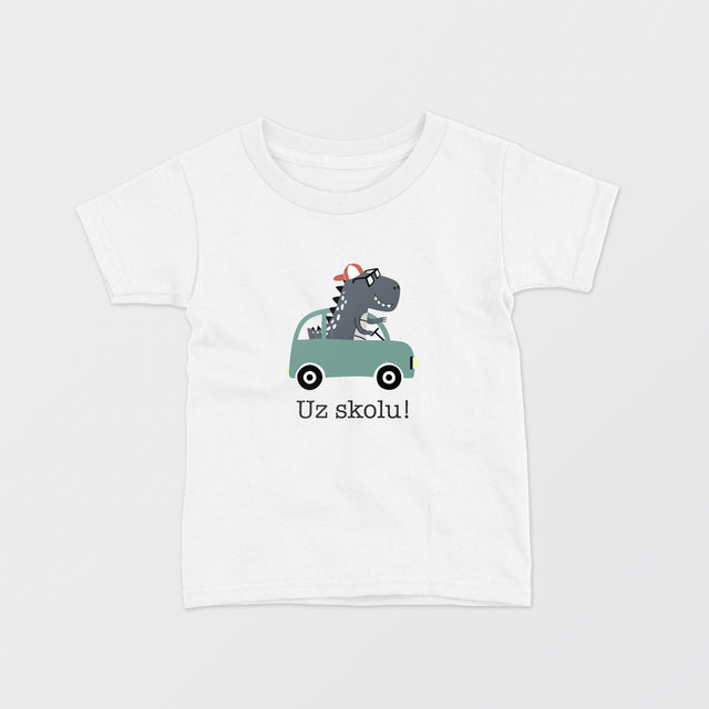 Bērnu t-krekls "Uz Skolu"