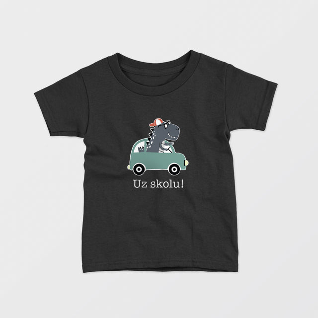 Bērnu t-krekls "Uz Skolu"