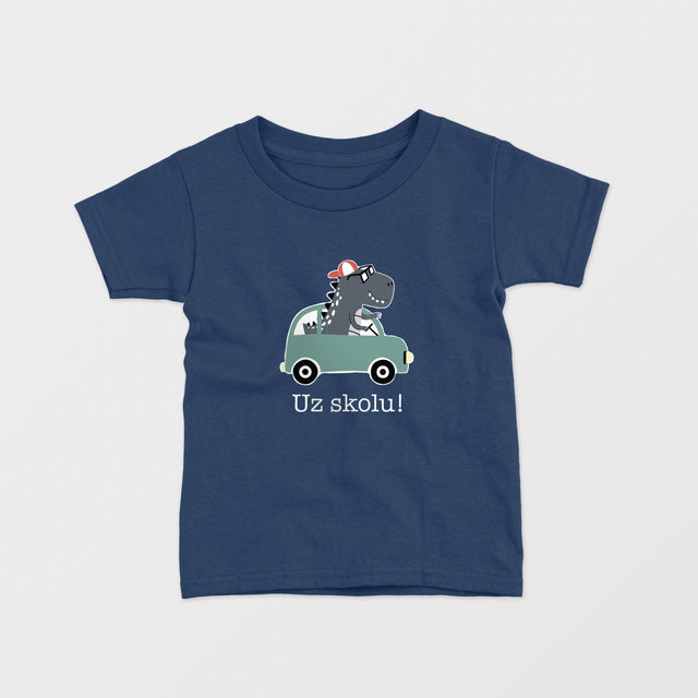 Bērnu t-krekls "Uz Skolu"