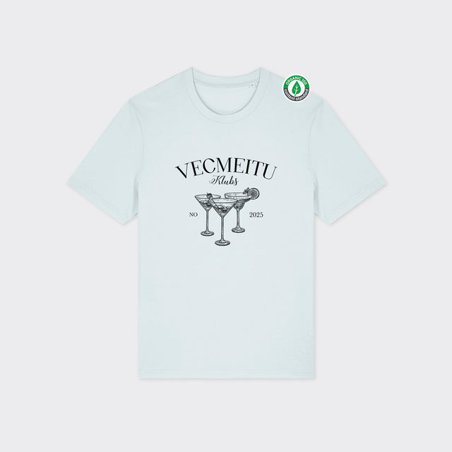 Organiskās kokvilnas T-krekls "Vecmeitu Klubs"