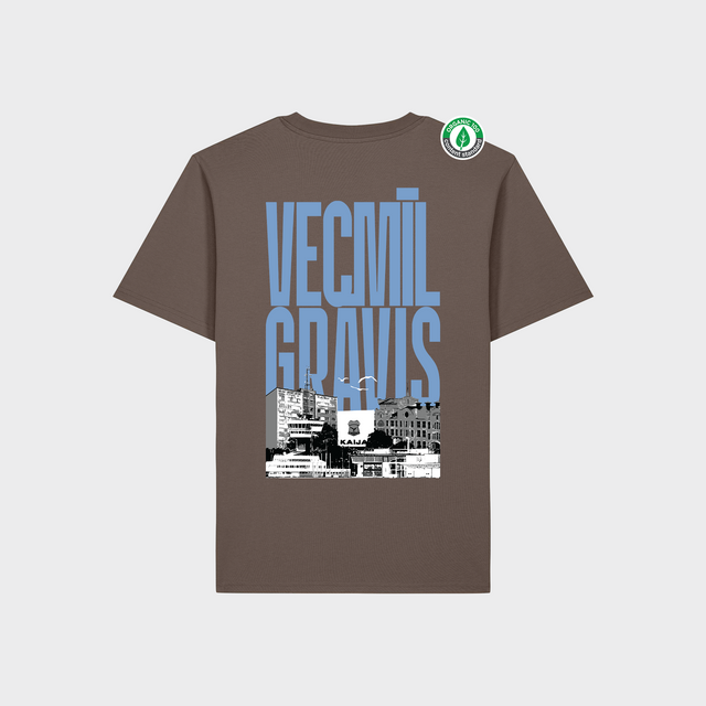 Organiskās kokvilnas T-krekls "Vecmīlgrāvis"
