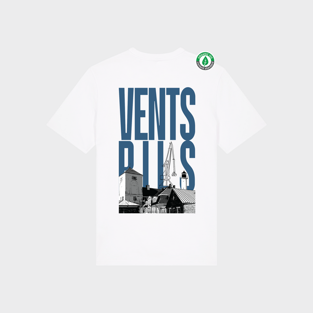Organiskās kokvilnas T-krekls "Ventspils"