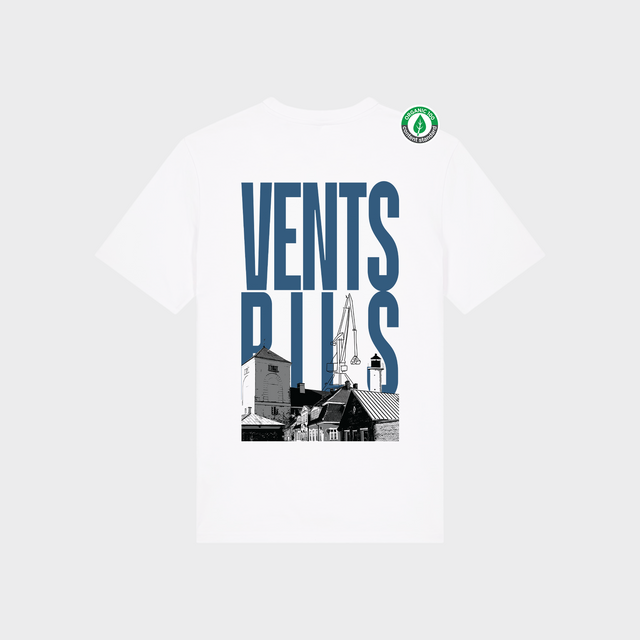 Organiskās kokvilnas T-krekls "Ventspils"