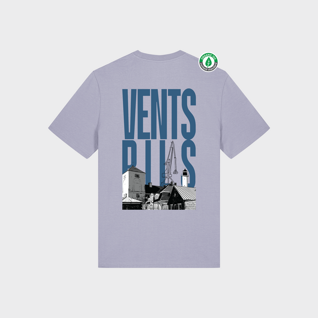 Organiskās kokvilnas T-krekls "Ventspils"