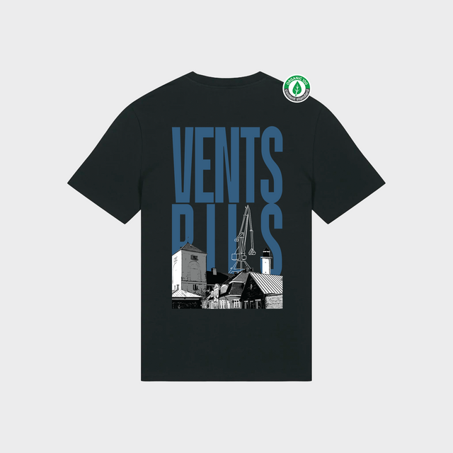Organiskās kokvilnas T-krekls "Ventspils"