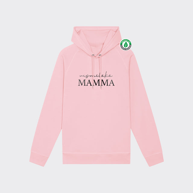 Organiskās kokvilnas hūdijs "Vismīļākā MAMMA"