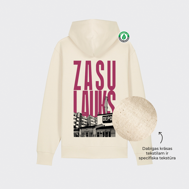 Organiskās kokvilnas hūdijs "Zasulauks"
