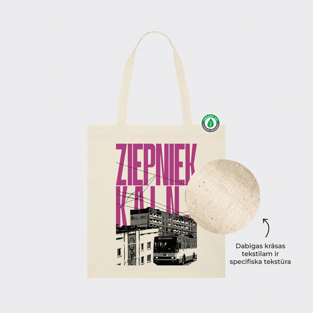 % Auduma maisiņš "Ziepniekkalns"