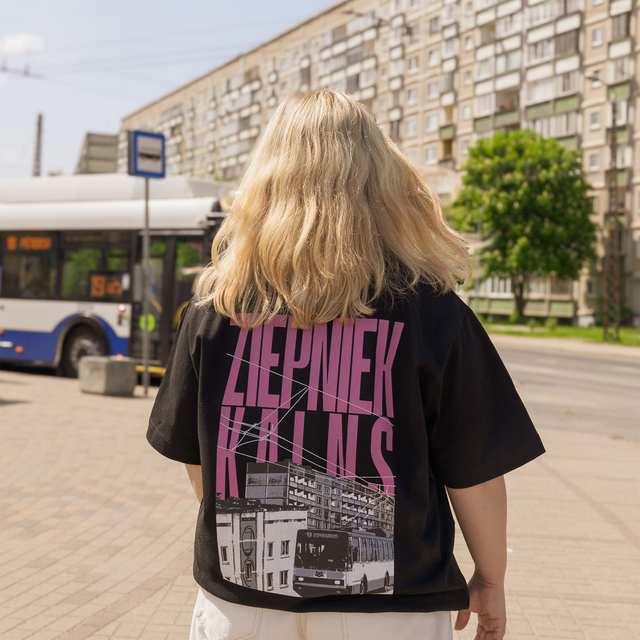 Organiskās kokvilnas T-krekls "Ziepniekkalns"