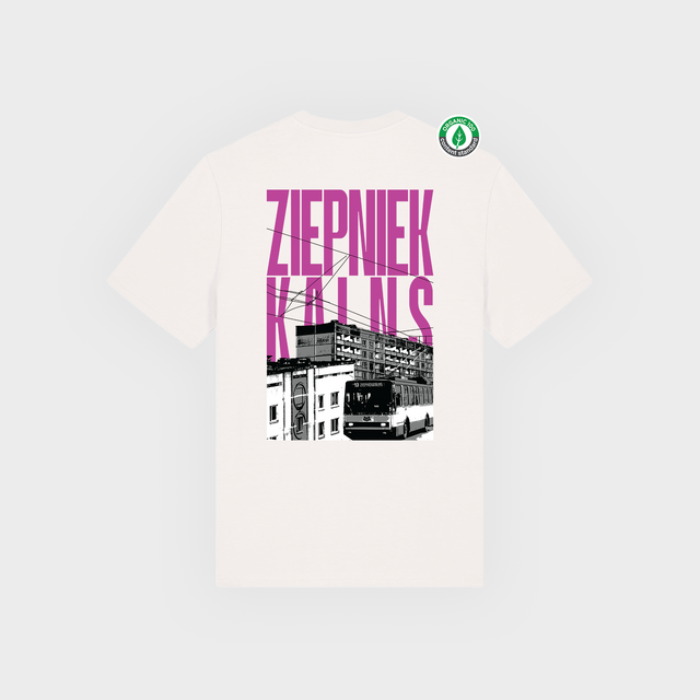 Organiskās kokvilnas T-krekls "Ziepniekkalns"