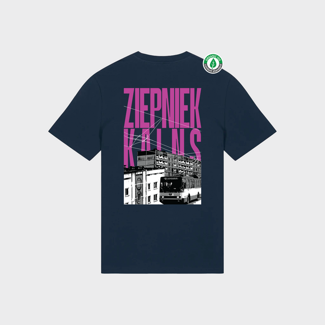 Organiskās kokvilnas T-krekls "Ziepniekkalns"