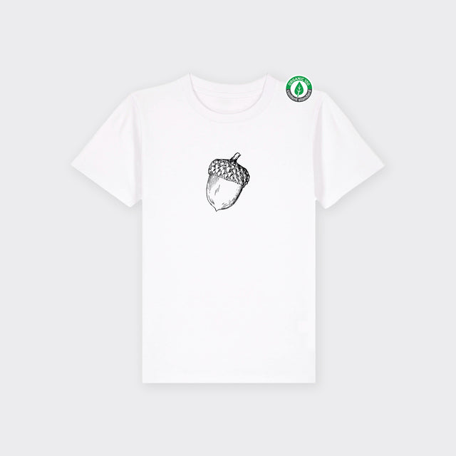 Organiskās kokvilnas bērnu T-krekls "Zīle"