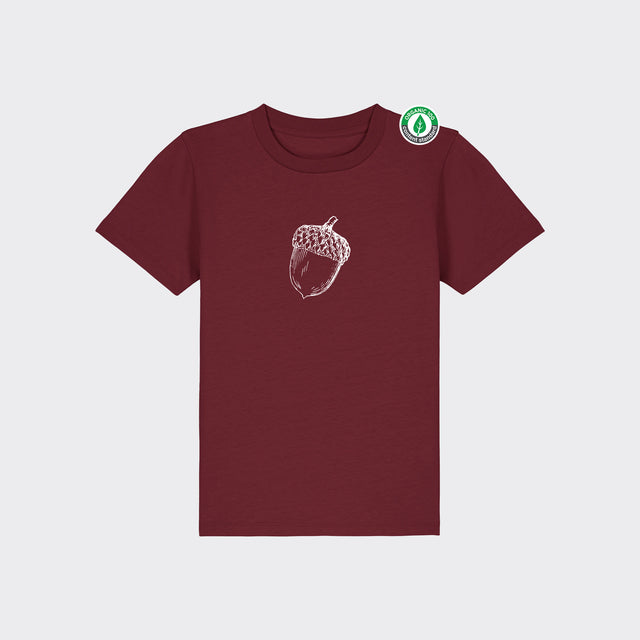 Organiskās kokvilnas bērnu T-krekls "Zīle"