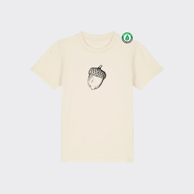 Organiskās kokvilnas bērnu T-krekls "Zīle"