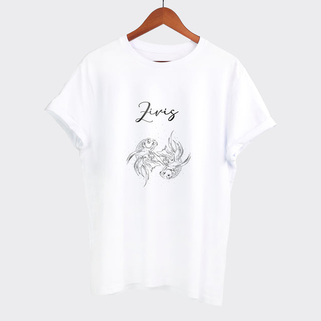 Unisex zodiaka krekliņš "ZIVIS"