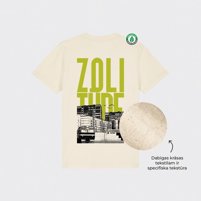 Organiskās kokvilnas bērnu T-krekls "Zolitūde"