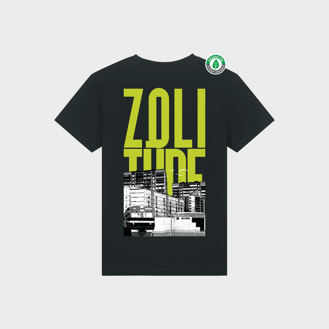 Organiskās kokvilnas bērnu T-krekls "Zolitūde"