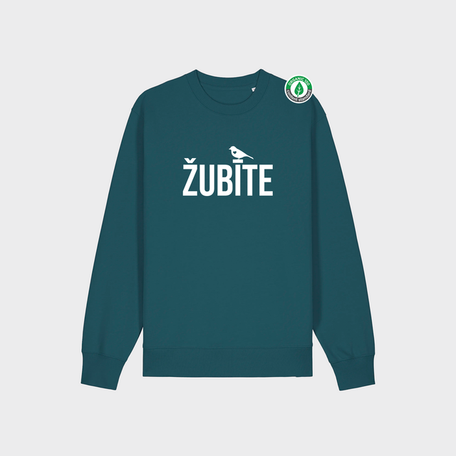 Organiskās kokvilnas džemperu komplekts pārim "Es mīlu savu žubīti" #2