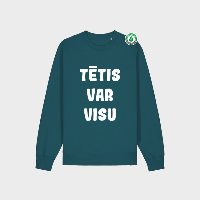 Organiskās kokvilnas Džemperis "Tētis var visu"