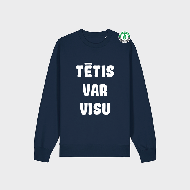 Organiskās kokvilnas Džemperis "Tētis var visu"