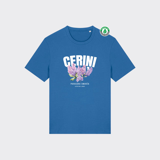Organiskās kokvilnas T-krekls "Ceriņi"
