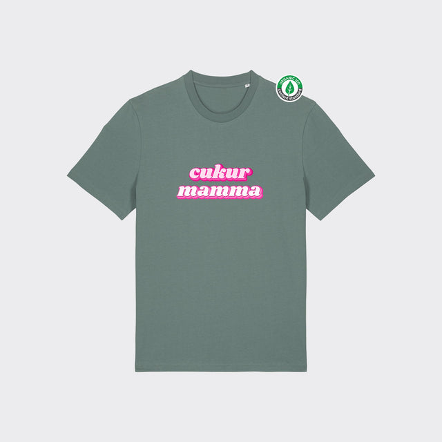 Organiskās kokvilnas T-krekls "Cukur mamma"
