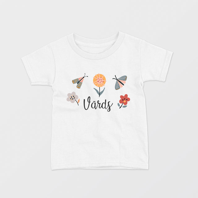 Meiteņu t-krekls ar personalizējamu vārdu