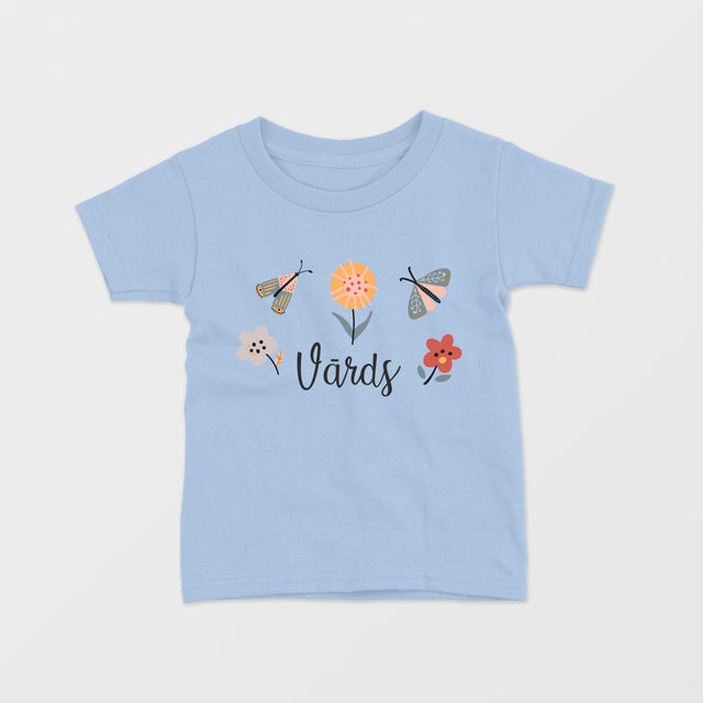 Meiteņu t-krekls ar personalizējamu vārdu