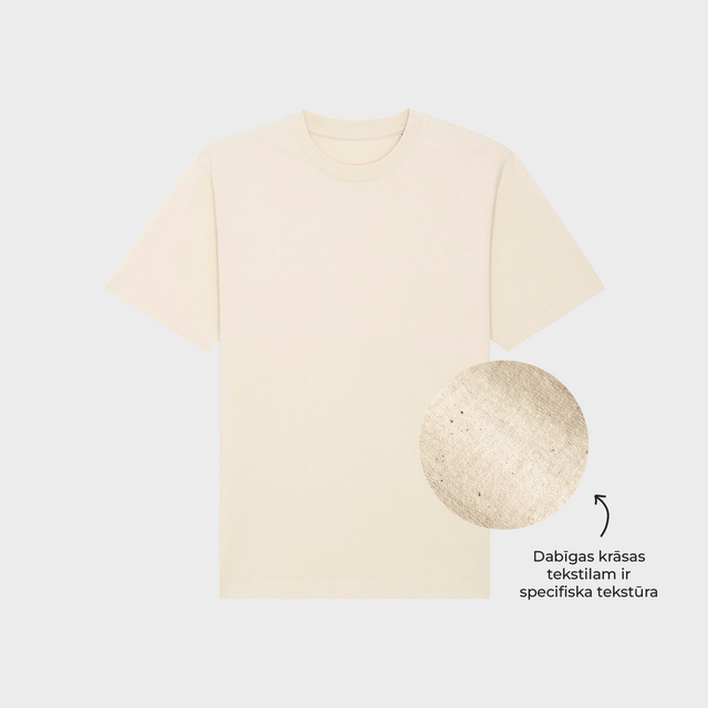 Organiskās kokvilnas oversized T-krekls Freestyler