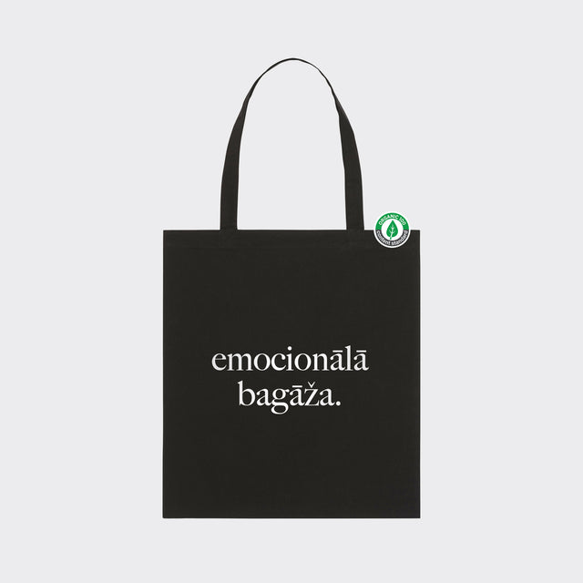 Auduma maisiņš "emocionālā bagāža."