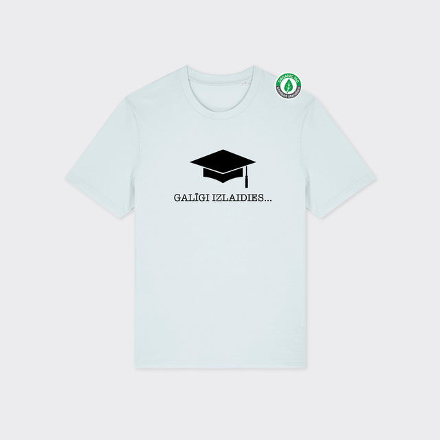 Organiskās kokvilnas T-krekls "Galīgi izlaidies"