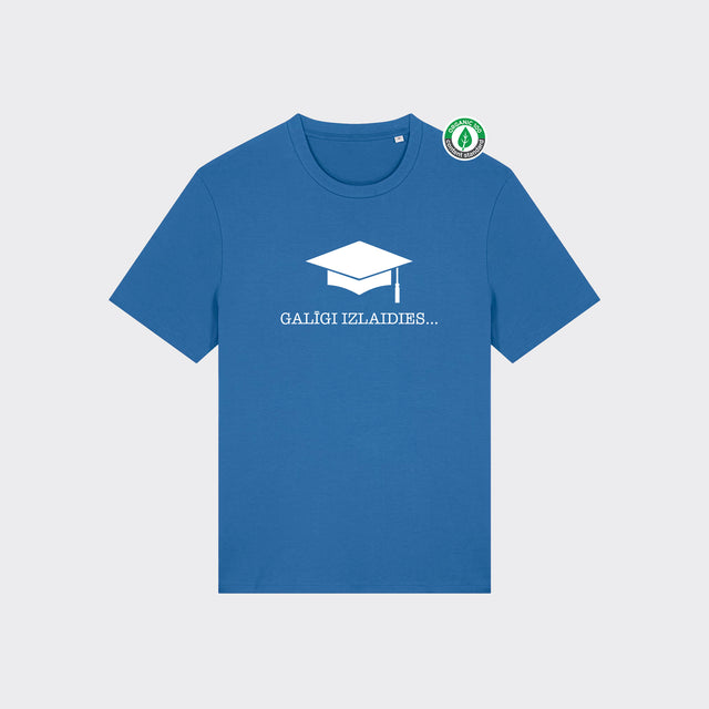 Organiskās kokvilnas T-krekls "Galīgi izlaidies"
