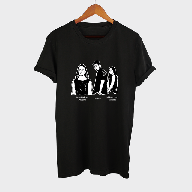 T-krekls "Latvieši - Saule, Pērkons, Daugava"