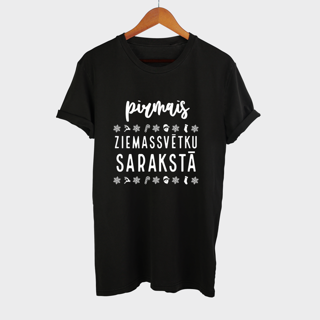 T-krekls "Pirmais Ziemassvētku Sarakstā"