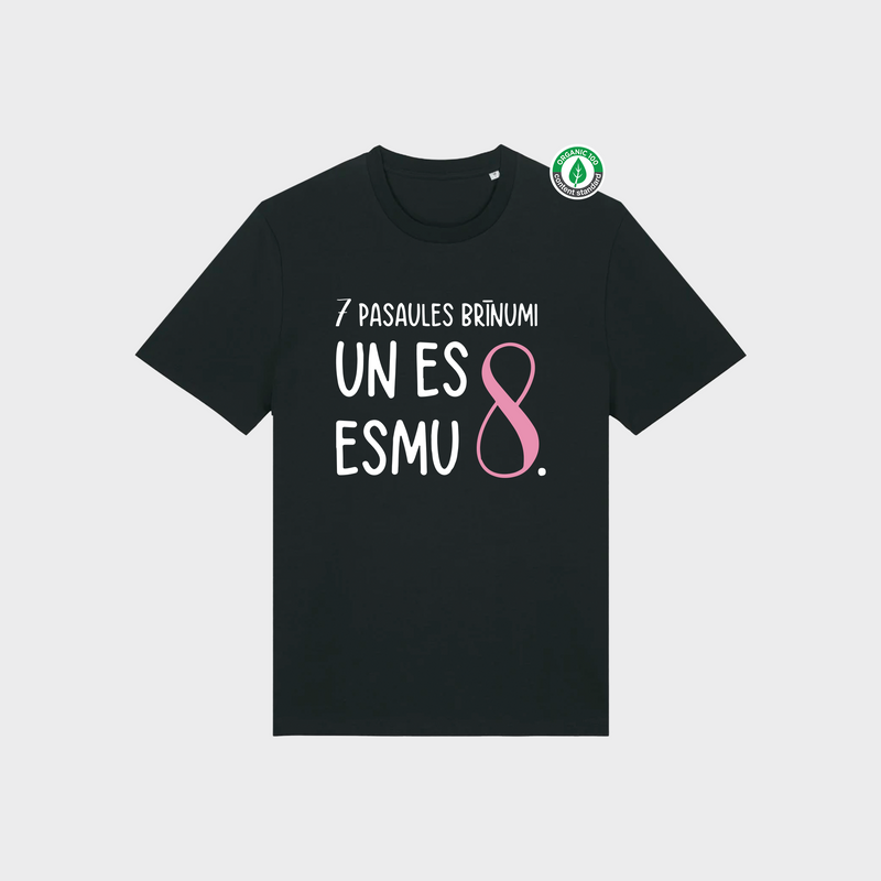 % M izmēra, T-krekls "7 pasaules brīnumi un es esmu 8."