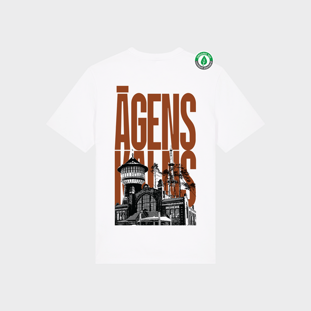 Organiskās kokvilnas T-krekls "Āgenskalns"