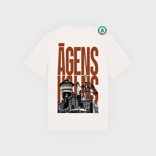 Organiskās kokvilnas T-krekls "Āgenskalns"