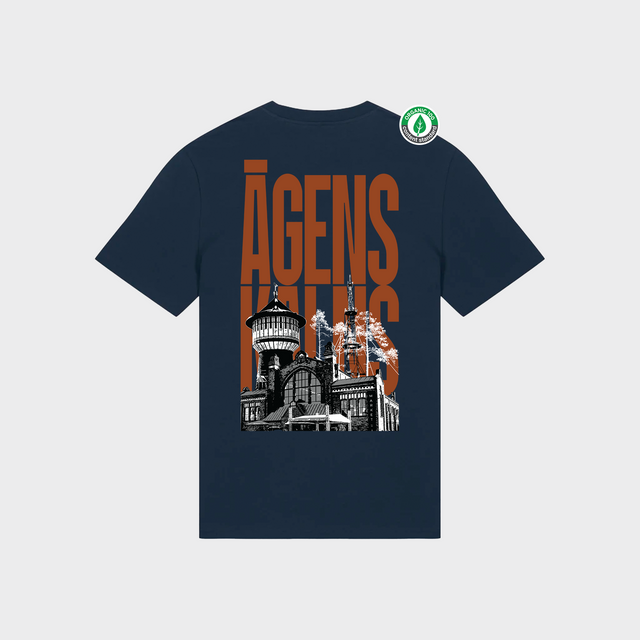 Organiskās kokvilnas T-krekls "Āgenskalns"