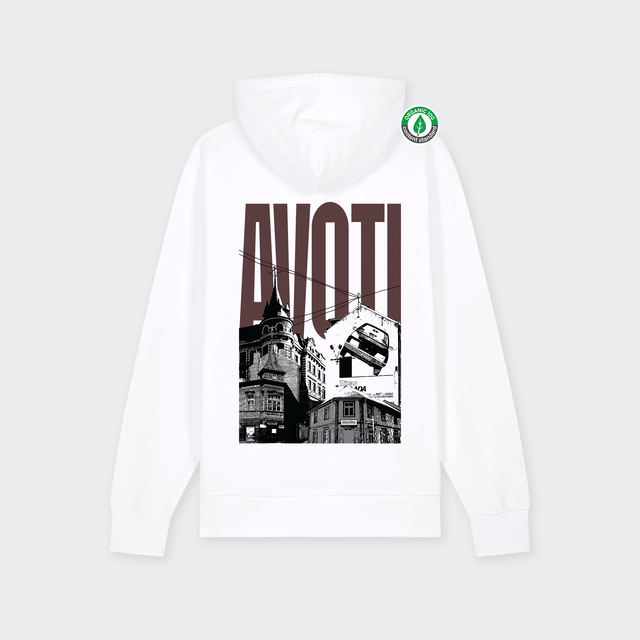 Organiskās kokvilnas hūdijs "Avoti"