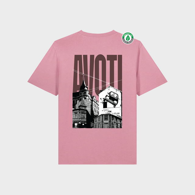 Organiskās kokvilnas T-krekls "Avoti"