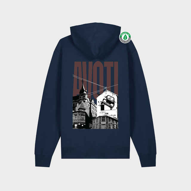 Organiskās kokvilnas hūdijs "Avoti"