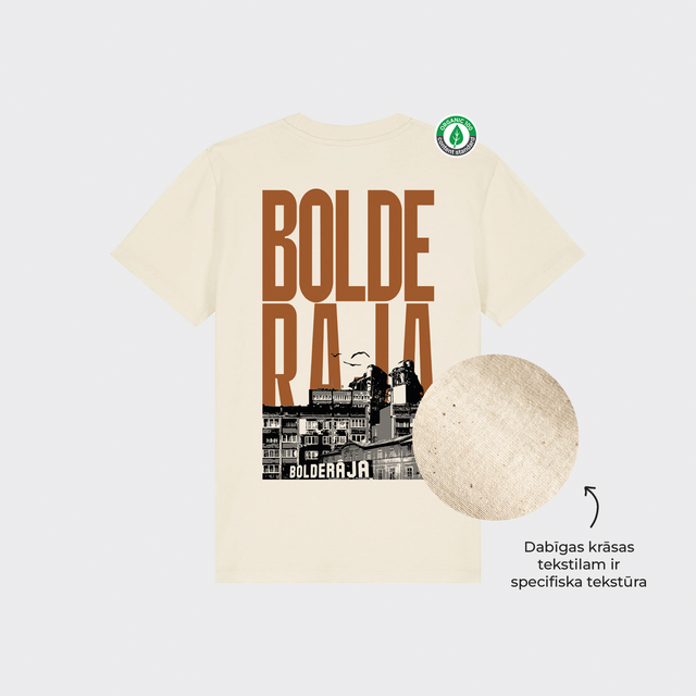 Organiskās kokvilnas bērnu T-krekls "Bolderāja"