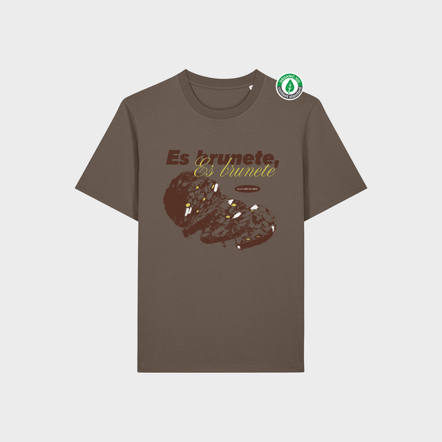 Organiskās kokvilnas T-krekls "Brunete"